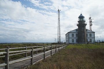 Lighhouse in Cape of Asturias,Spain