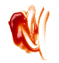ketchup stain fleck  food drop tomato sauce accident liquid splash dirty fleck red