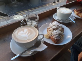Breakfast at the window