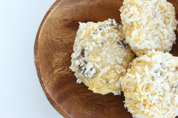 homemade Japanese tofu refuse and potato croquette