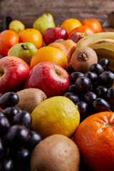 Naklejka na ściany i meble Fresh Fruits from the Organic Market.