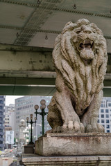 大阪のライオン橋