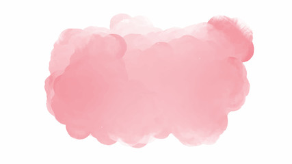 Soft pink watercolor background for textures backgrounds and web banners design
