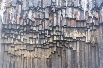 アイスランド　スヴァルティフォスの滝　ヴァトナヨークトル国立公園