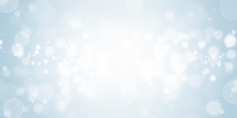 White lights bokeh , Celebration, Bokeh christmas, defocus glitter blur on white background. Illustration  © Siwakorn1933