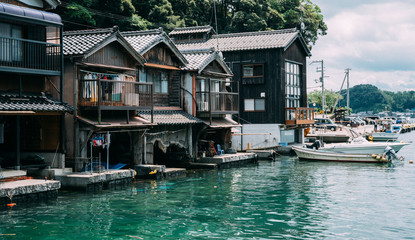 “Ine no Funaya (伊根の舟屋)” is a small village located in Ine town, Kyoto prefecture. Ine...