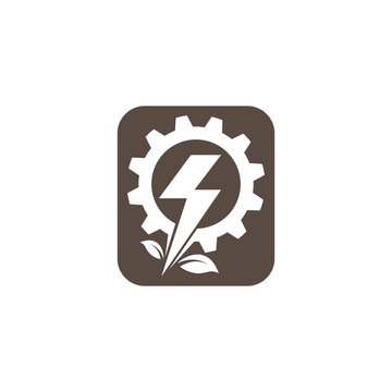 electrical service and installation  icon vector