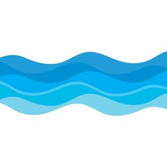 wave background vector illustration design
