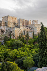 Fototapeta na wymiar ruins of the ancient city