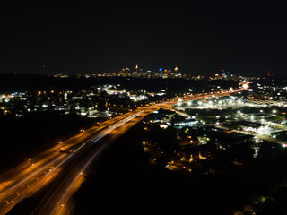 Fototapeta na wymiar Atlanta views from above