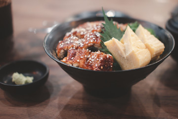 Japanese grilled eel