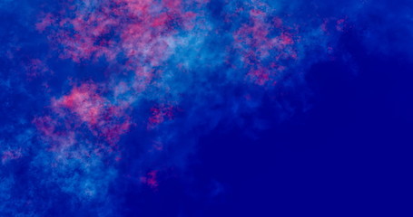Fototapeta na wymiar Vibrant abstract background for design. Blurry color spots, dark blue, blue, red, violet.