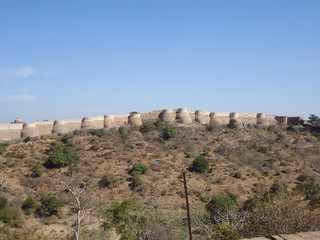 Kumbhalgarh is a Mewar fortress on the westerly range of Aravalli Hills, in the Rajsamand district near Udaipur of Rajasthan state in western India