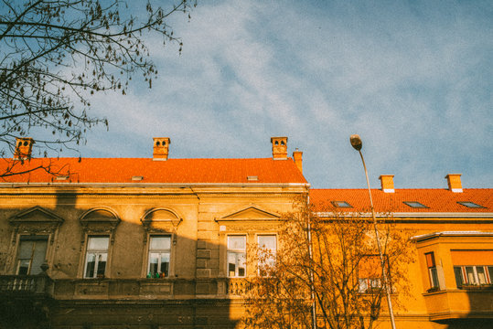 View Of The Old Town In Karlovac