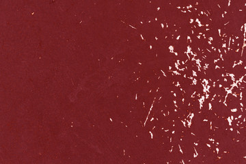 Red scratched metal grunge textured material background