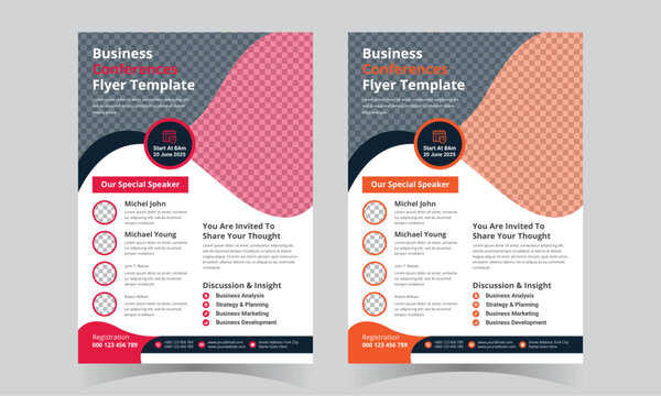 Corporate Business Flyer Template Design
