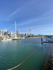 Naklejka premium Port de Auckland, Nouvelle Zélande