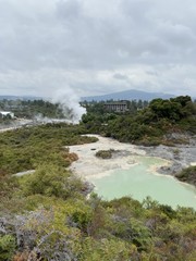 Geyser &agrave; Whakarewarewa, Nouvelle Z&eacute;lande