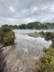 Source chaude à Whakarewarewa, Nouvelle Zélande