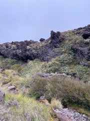 Lande du parc Tongariro, Nouvelle Zélande	