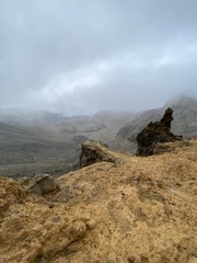 Montagne volcanique du parc Tongariro, Nouvelle Zélande