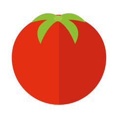 agriculture and farming harvest tomato vegetable flat icon style