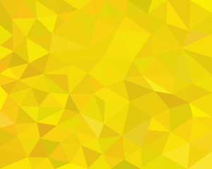 abstract yellow background with triangles