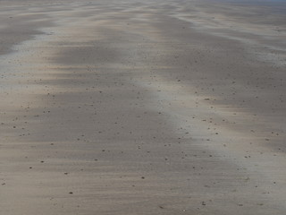 Patterns on the sand