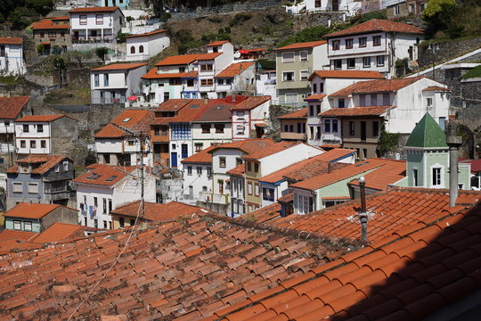 Cudillero, beautiful coastal village in Asturias near of Galicia. Spain