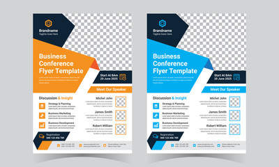 Business Conference Flyer Template