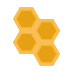 agriculture and farming hive honey flat icon style