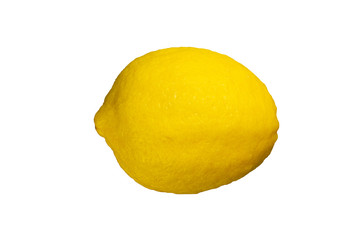 lemon fruit isolated on white background