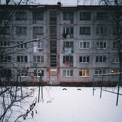 old building in the city