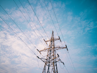 high voltage power lines