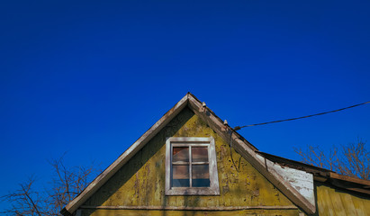 old wooden house