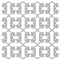 LUXURY DESIGN ORNAMENTS GEOMETRIC AZTECS PATTERN