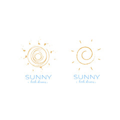 sunny logo design