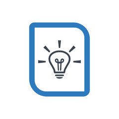 Business strategy icon ( vector illustration )