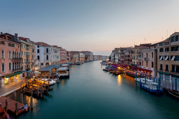 Venice, Grand Canal - long exposure, silky water.