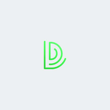 LDB icon vector logo design. LDB template quality logo symbol inspiration
