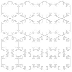 LUXURY DESIGN ORNAMENTS GEOMETRIC AZTECS PATTERN