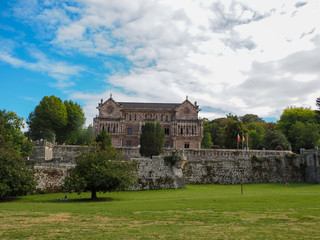 Fototapeta na wymiar Sobrellano palace