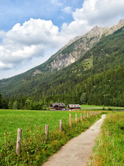 Cabins in the Mountains of Austria