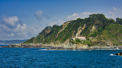 Fototapeta premium Coast landscape in Asturias, Spain