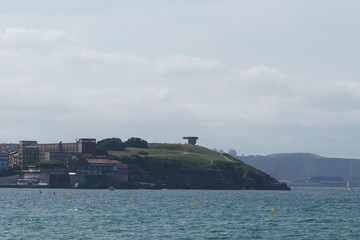 Fototapeta premium Gijon, beautiful coastal city of Asturias,Spain