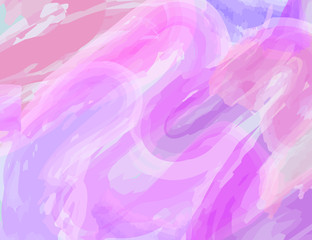  Abstract artistic background - delicate colors. Composition with colored watercolor stripes. Vector illustration. Can be used for presentations, backgrounds, invitations, business brochures.