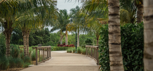 Baker park in Naples florida in southwest florida 