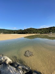 Plage du parc Abel Tasman, Nouvelle Zélande