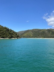 Littoral du parc Abel Tasman, Nouvelle Zélande