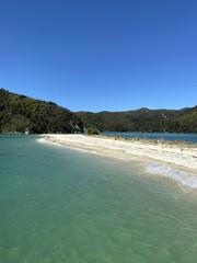 Plage du parc Abel Tasman, Nouvelle Zélande